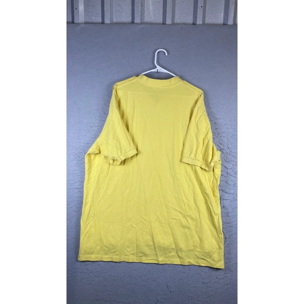 Polo Ralph Lauren Polo Shirt Mens XXL Yellow Excellent Short Sleeve Pony Logo